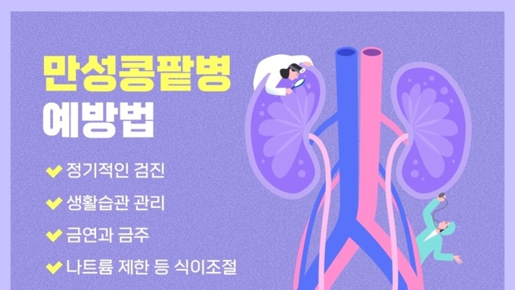쉽게 알아채기 어려운 만성콩팥병, 고령자라면 정기검진 중요