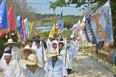동학농민혁명 제120주년 무장기포기념제 현장