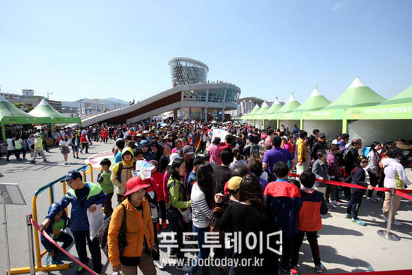 완도국제해조류박람회 인파