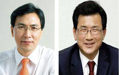 안희정 충남도지사 당선자, 이시종 충북도지사 당선자