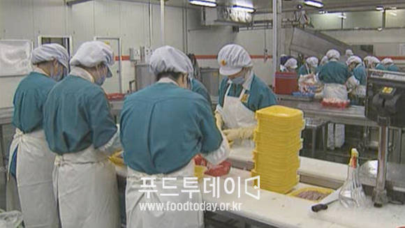 마니커 닭고기 생산공장