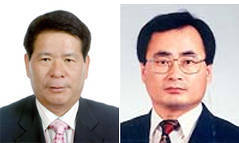 (왼쪽)정병학 회장, 박상연 부회장