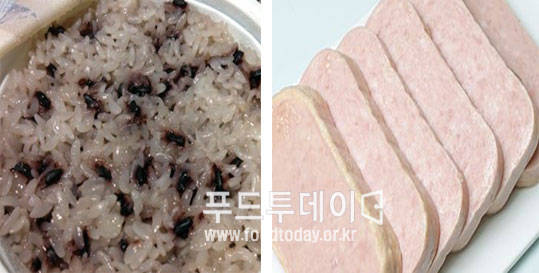 즉석 잡곡밥, 캔햄