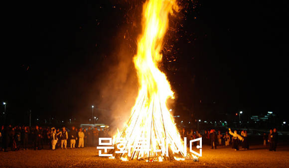 달집태우기