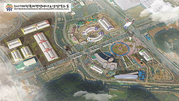 2017 제천국제한방바이오산업엑스포 조감도