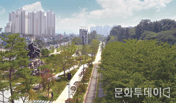 포항 12경. 철길숲&불의정원