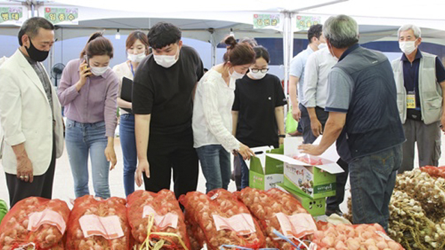 2020년 단양읍 상상의거리 직거래 행사