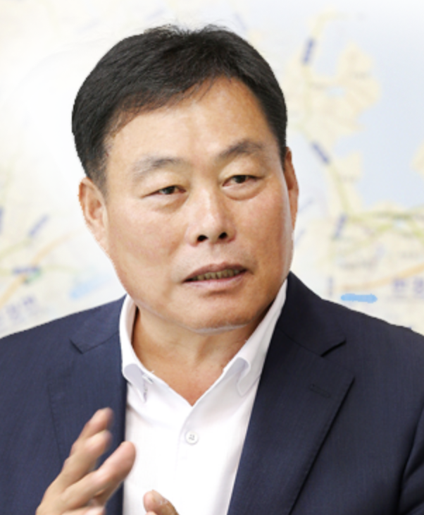 김산 무안군수 (무안군 홈페이지 갈무리)