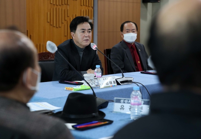 노인회 간담회 (충청남도)