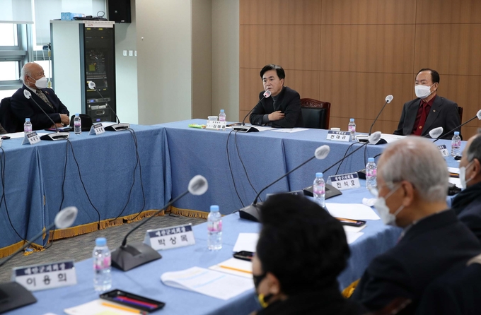 노인회 간담회 (충청남도)