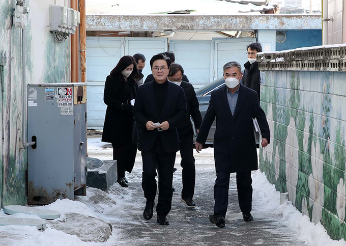 김태흠 충남도지사 경로당 현장 방문 (충청남도)
