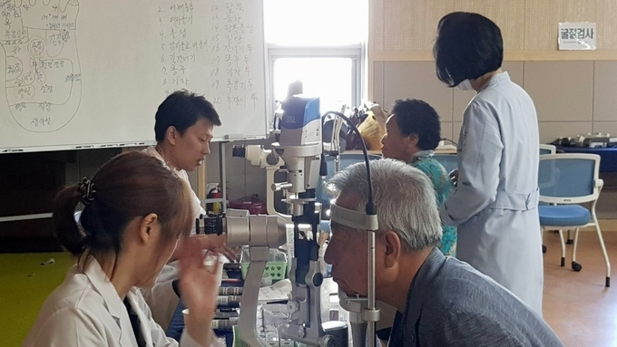안과검진 (장흥군)