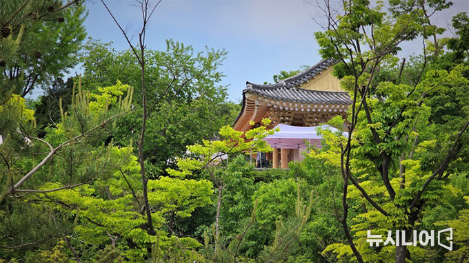 사직단내 단군성전 전경