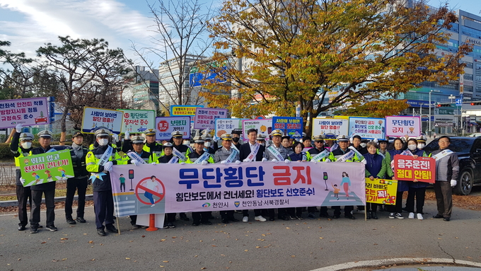 노인교통사고 예방 (천안시)