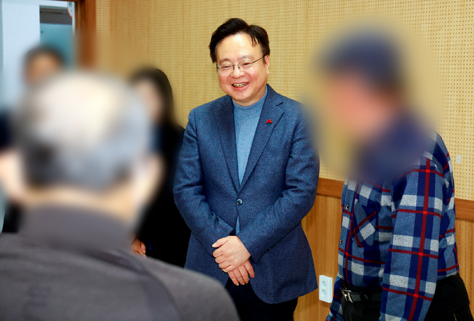 조규홍 보건복지부 장관 치매관리 서비스 향상 위한 현장 목소리 청취 (보건복지부 제공)