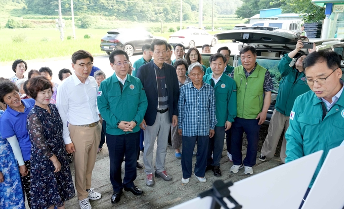 보성 산사태 취약지 점검 (전라남도)