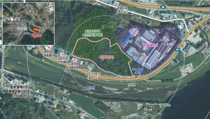 충북 괴산군 고령자복지주택 200호 선정 (국토교통부 제공)