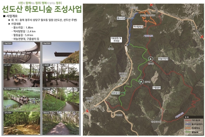 조성사업 구상도 (청주시)