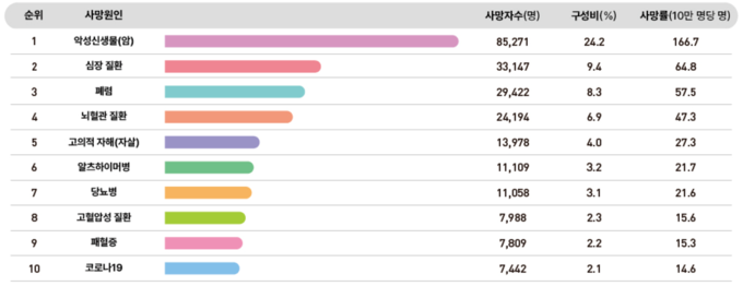 2024 만성질환 현황과 이슈 (질병관리청 제공)