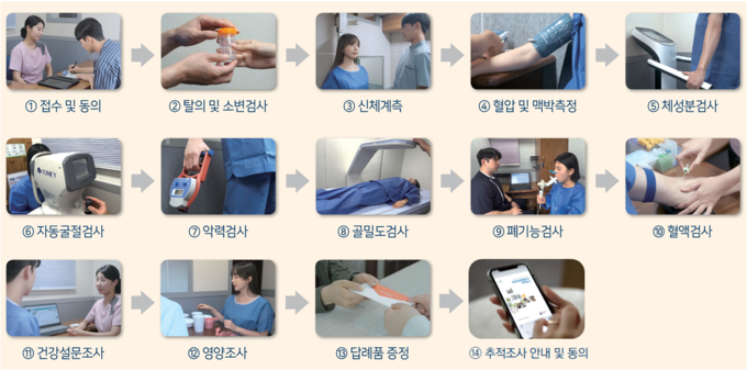 2025년 조사수행 절차 (질병관리청 제공)