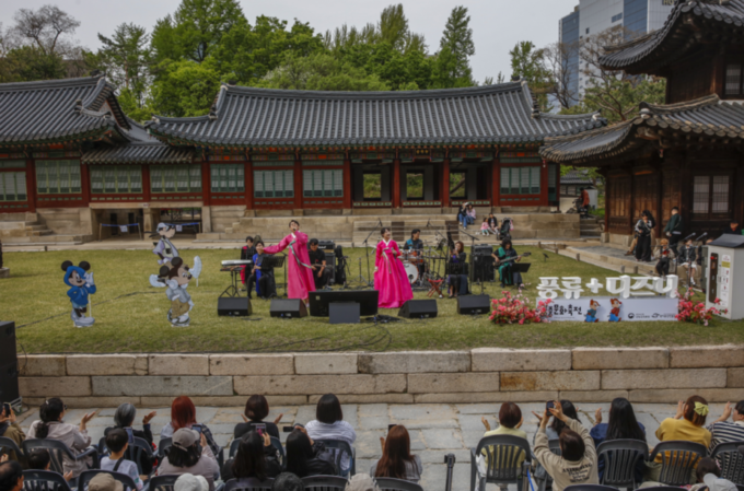 풍류+디즈니 공연 (국가유산청 제공)