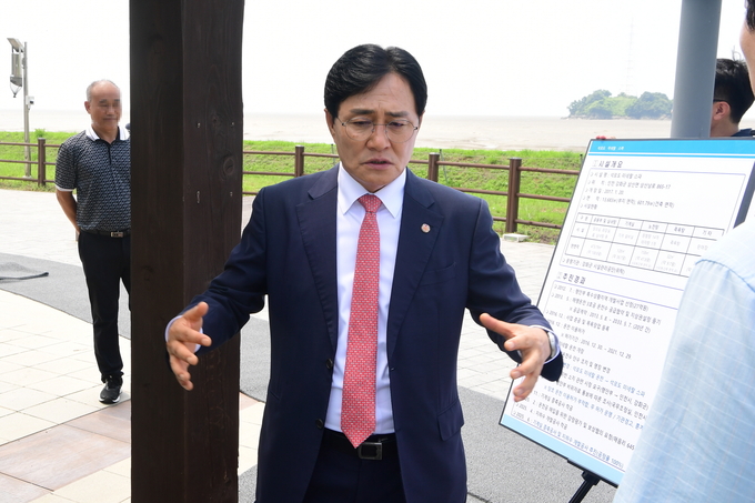 석모도 미네랄 스파 노천탕 점검 (강화군)