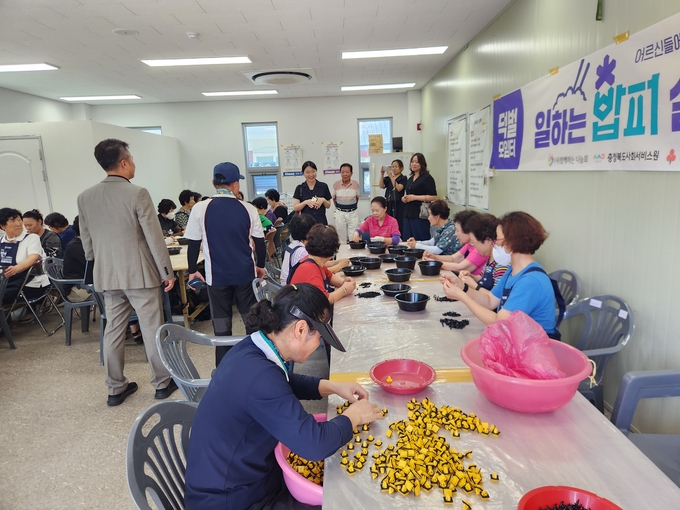 경기 의정부시, 충북도 일하는 밥퍼 사업 현장 방문 (충청북도)