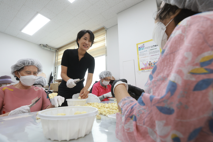 일하는 밥퍼 현장 방문 (충청북도)