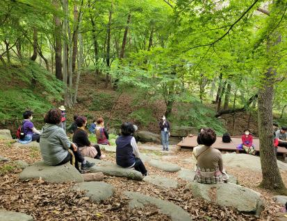 프로그램 운영 (한국산림복지진흥원 국립나주숲체원 제공)