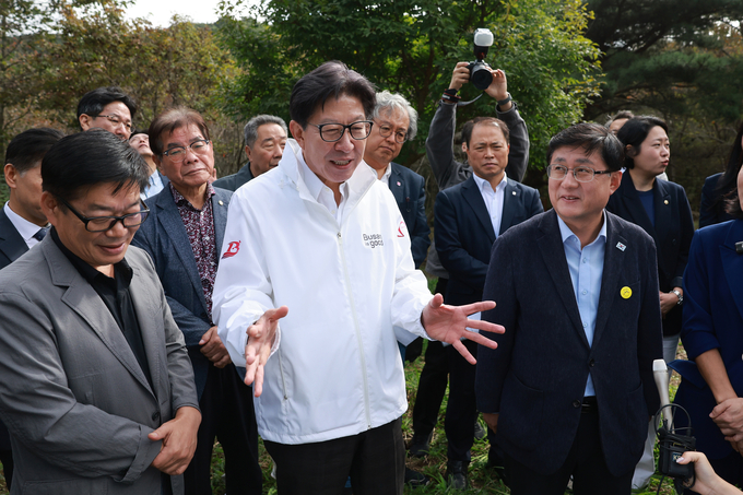 금정산국립공원 예정지 현장 방문 (부산시)