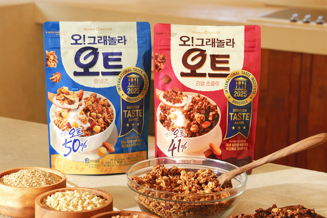 건강한 식습관 관심UP...'마켓오네이처 오!그래놀라’ 생산 라인 증설