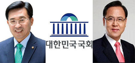 새정치민주연합 김춘진 의원, 새누리당 이명수 의원