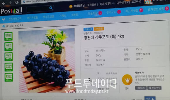 포스몰 내부화면